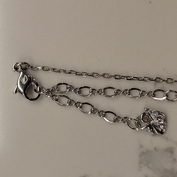 Swarovski Necklace With Heart Pendant - Picture 4 of 9